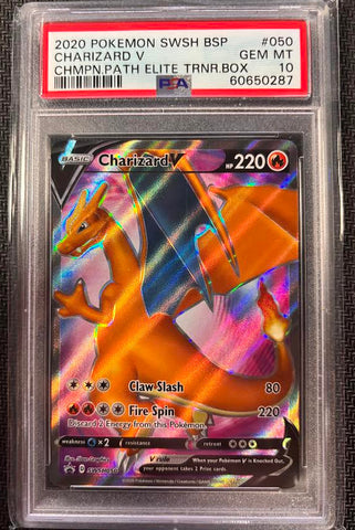 Charizard V - SWSH Promo - PSA 10