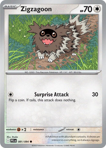 Zigzagoon (081/094) [Mega Evolution: Phantasmal Flames]