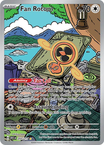 Fan Rotom (250/217) [Mega Evolution: Ascended Heroes]