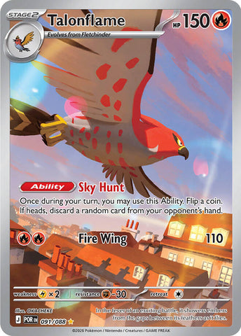 Talonflame (091/088) [Mega Evolution: Perfect Order]