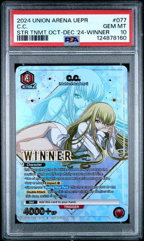 C.C. 2024 Tournament Winner - PSA 10