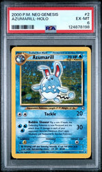 Azumarill - Neo Genesis - PSA 6