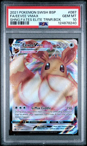 Eevee Vmax - Shining Fates ETB - PSA 10