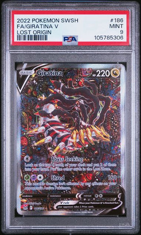 Giratina V - Lost Origin - PSA 9