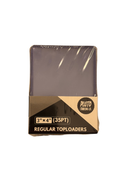 Pluto Trading Co. Regular Toploaders – Standard Size Card Protection (25ct)