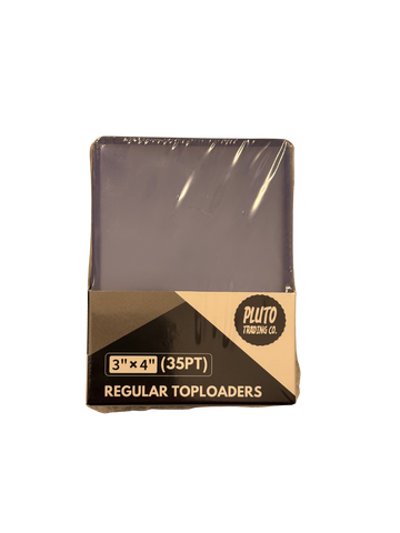 Pluto Trading Co. Regular Toploaders – Standard Size Card Protection (25ct)