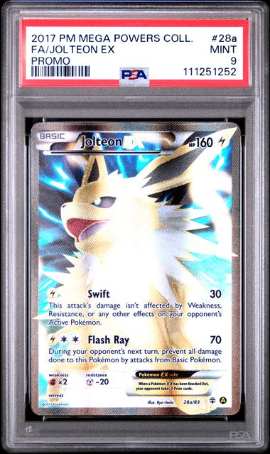 Mega Powers Collection - Jolteon Ex - PSA 9