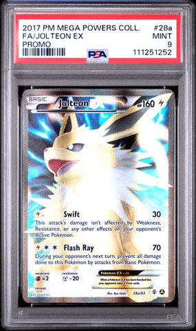 Mega Powers Collection - Jolteon Ex - PSA 9