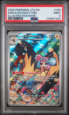 Iono's Kilowattrel - Journey Together - PSA 9