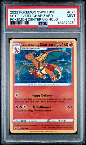 Special Delivery Charizard - Pokemon Center - PSA 9