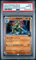 Rocket's Tyranitar - Pokemon Center Exclusive - PSA 10