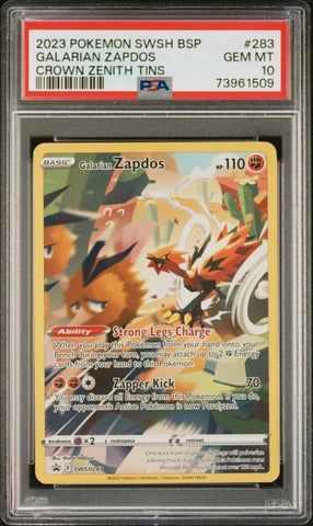 SWSH Promo - Galarian Zapdos PSA 10