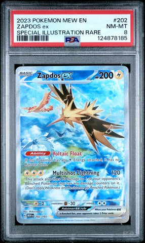 Zapdos EX - 151 - PSA 8