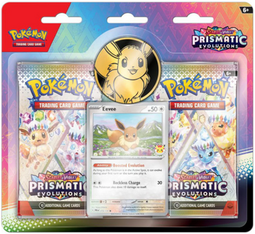 Scarlet & Violet: Prismatic Evolutions - 2 Pack Blister
