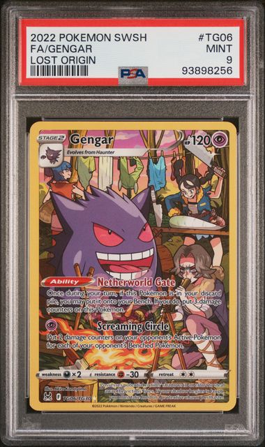 Gengar - Lost Origin - PSA 9