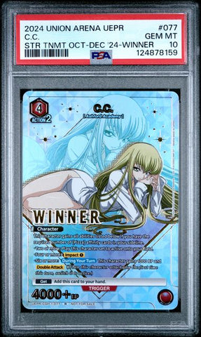C.C. 2024 Tournament Winner - PSA 10