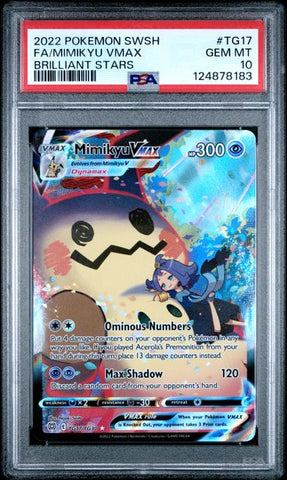 Mimikyu Vmax - Brilliant Stars - PSA 10